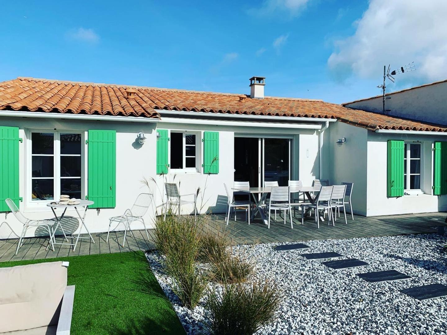 Maison 10/12 Pers A 5 Min Du Phare Des Baleines Saint-Clément-des-Baleines Zewnętrze zdjęcie